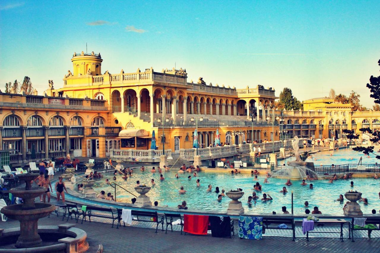 3 Room Apartment In The Beautiful Street Budapest Esterno foto